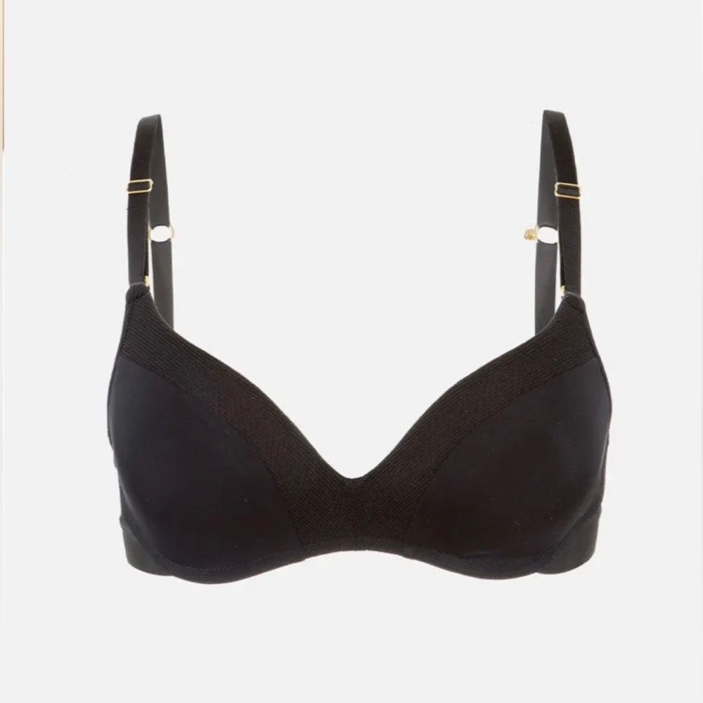 LIVELY NWT No-Wire Push-Up - Jet Black - 34B